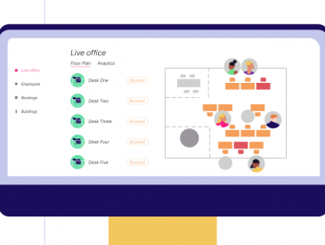 Live office floor plan