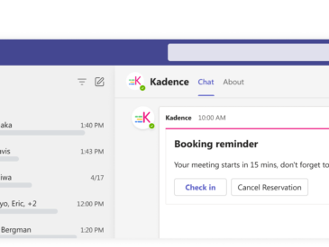 Microsoft Teams Desk Booking Integration