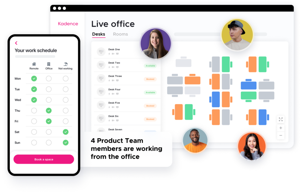 Kadence desk booking